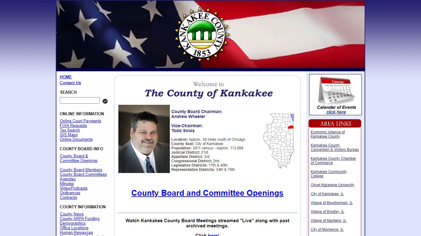 Kankakee County Government, Kankakee, Illinois
